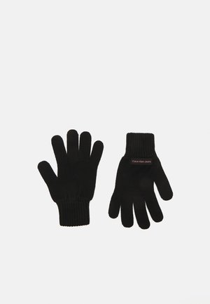 Calvin Klein Jeans PATCH GLOVES - Guantes - black/dusty rose