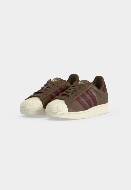 adidas SUPERSTAR II - Trainers - earth strata/shadow red/core white — photo 3