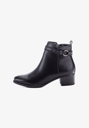 Elara, Bottines de cowboy / motard - schwarz