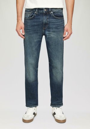 s.Oliver MID RISE - Straight leg jeans - petrol