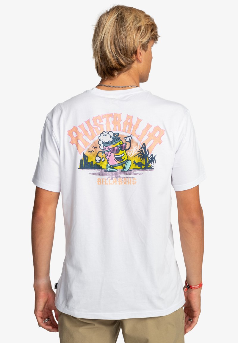 Billabong ARCH DREAMY PLACE Print Tshirt wht/white Zalando.co.uk