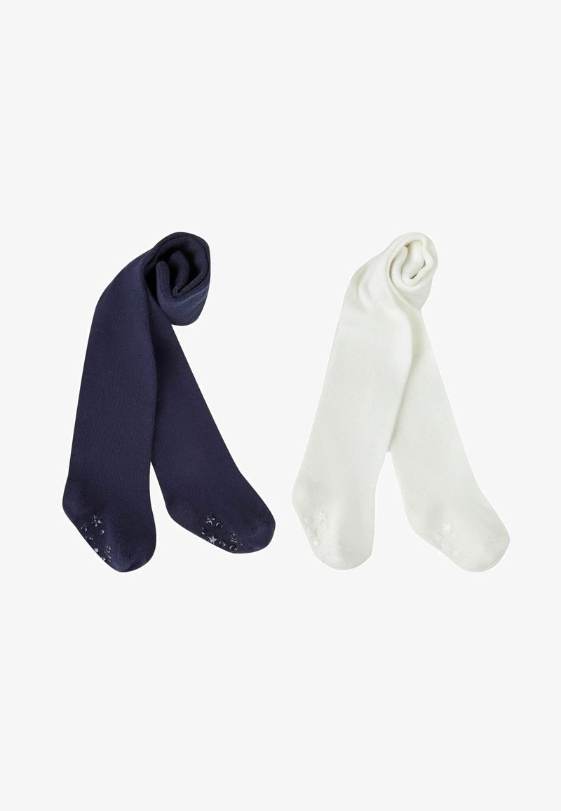 JoJo Maman Bébé 2-PACK RICH REGULAR FIT - Collant - navy
