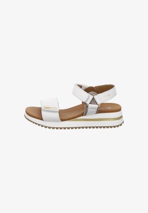 Mephisto JEANIE - Wedge sandals - weiß