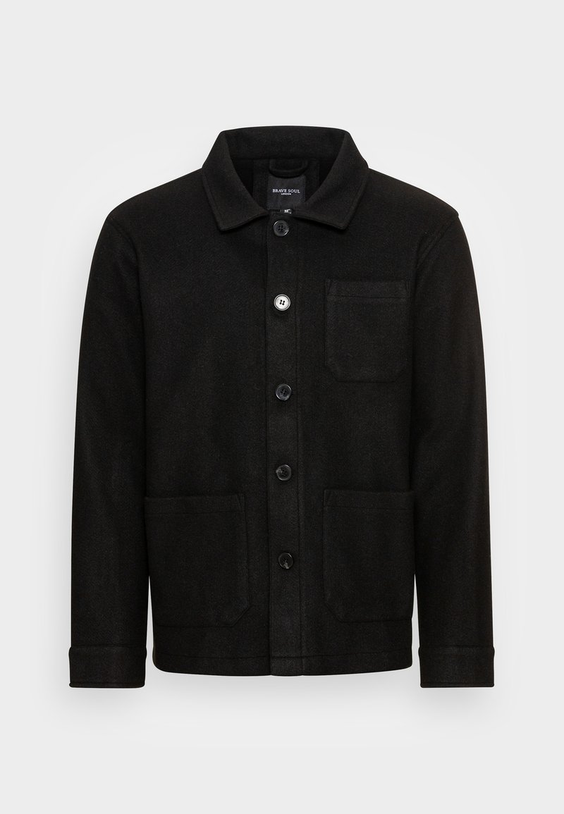 Brave Soul Lichte jas zwart