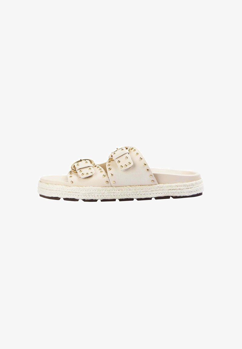 Scalpers STUDS - Slip-on sandaler - off white