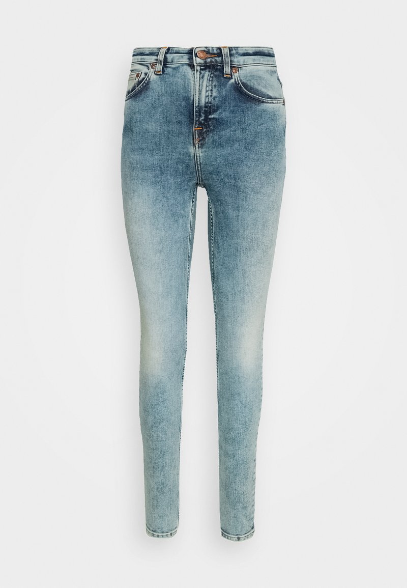 Nudie Jeans Jeans Skinny Fit lichtblauw denim