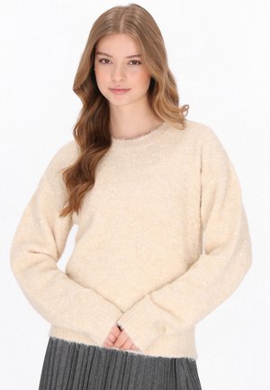 Strickpullover - beige