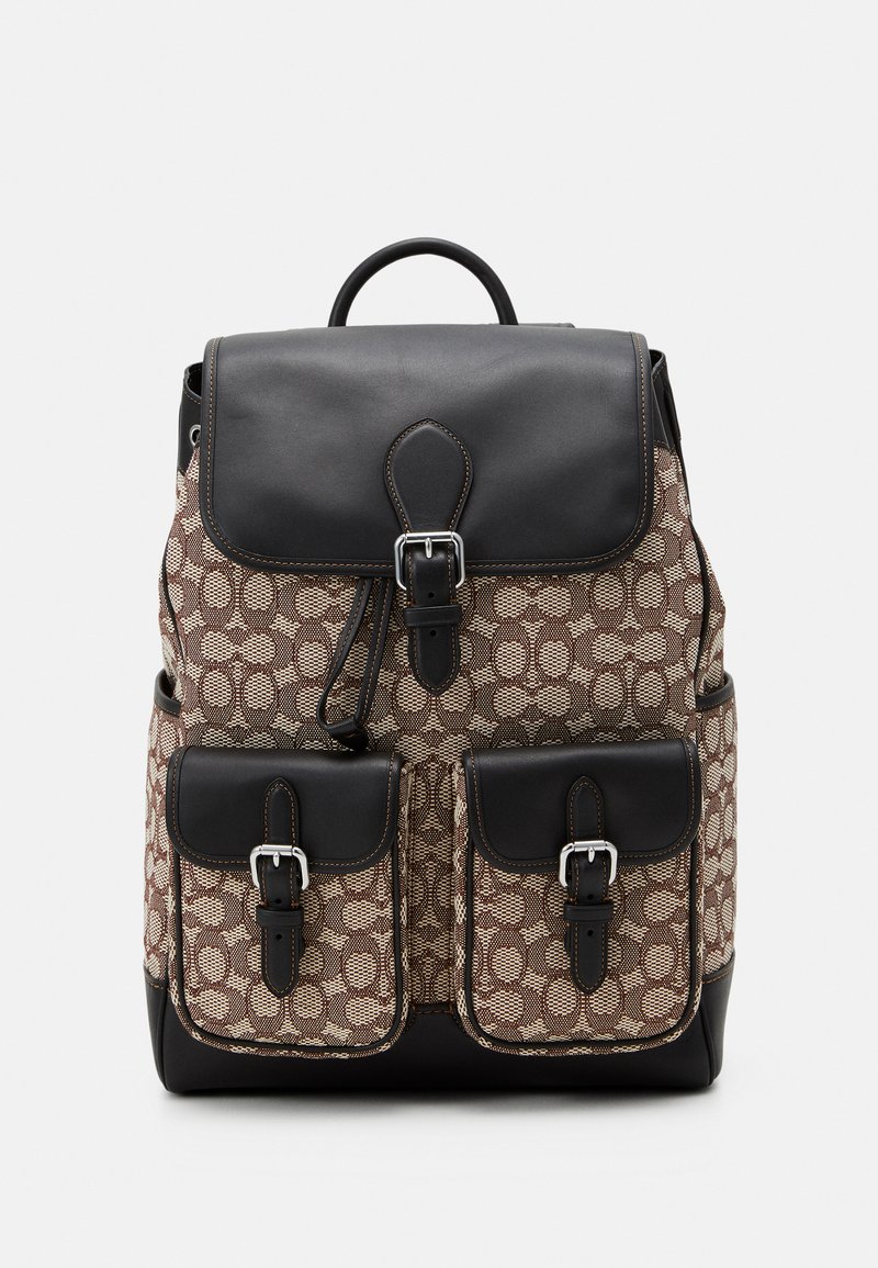 Coach FRANKIE BACKPACK SIGNATURE Rucksack cocoa/black/black