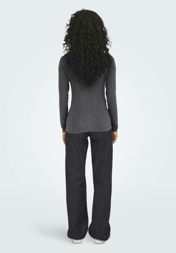 JDYMILA O-NECK - Long sleeved top - dunkelgrau3
