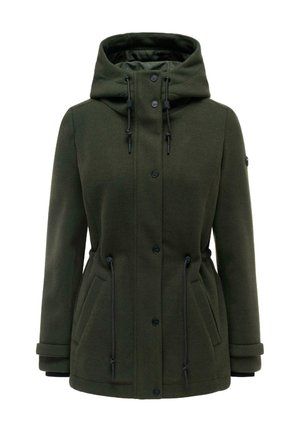LÄCHELSTERN 14 - Parka - dark olive