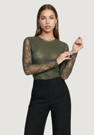 I AM, TOP PIZZO 24327 - Camicetta - olive-green