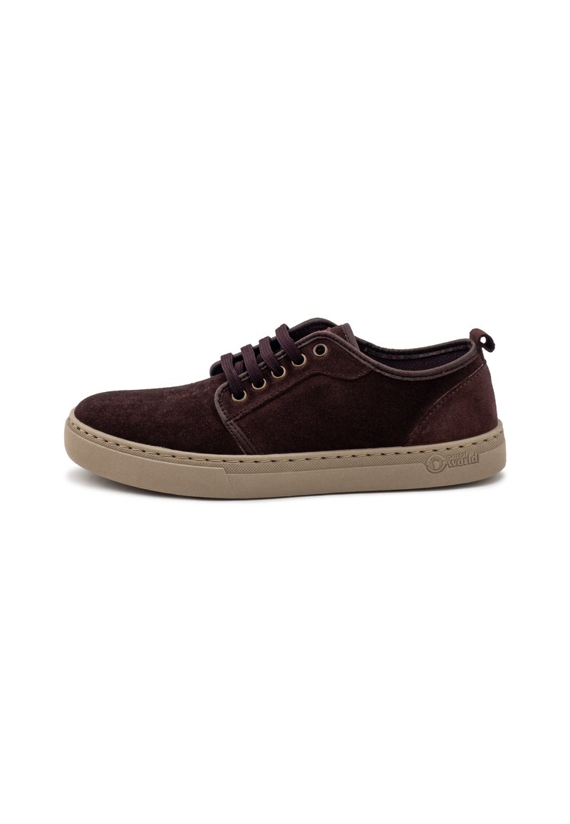 Natural World MISO - Pantofi casual cu șiret - burgundy