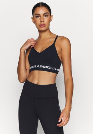 SEAMLESS LOW LONG BRA - Sutien sport cu susținere scăzută - black