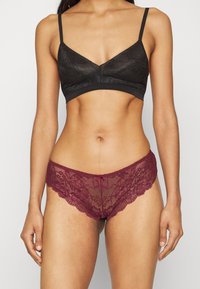 LASCANA BRAZIL 3 PACK - Cuecas - bordeaux/red/rose