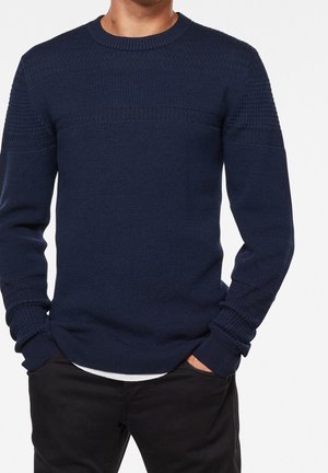 Strickpullover - dark blue