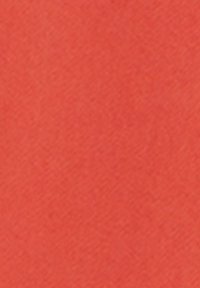 Tessuto strutturato di un vivace colore corallo, con una finitura liscia e una leggera lucentezza, caratterizzato da un motivo uniforme e costante in tutto il tessuto.