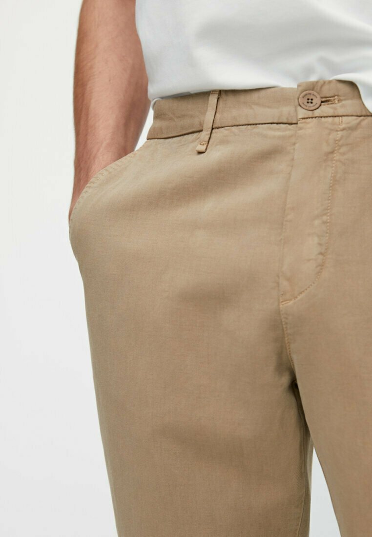 Herren Chinos | Massimo Dutti IM REGULAR-FIT Chino beige - IG47822 Herren Chinos | Massimo Dutti IM REGULAR-FIT Chino beige - IG47822