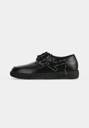 OFF-WHITE, DERBY OOO SARTORIAL - Елегантни обувки с връзки - black/white