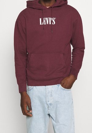 Levi's® Felpa con cappuccio - bordeaux