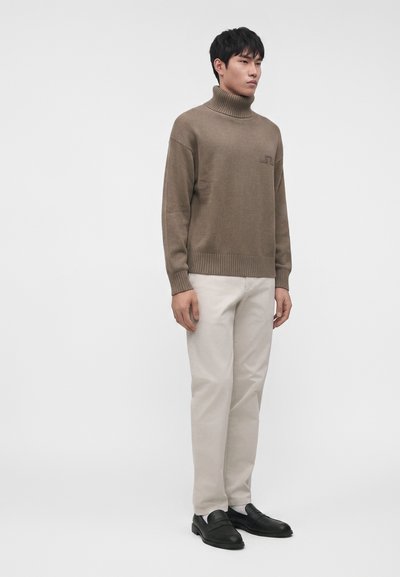 J.LINDEBERG EDDY TURTLENECK - Pullover - brindle