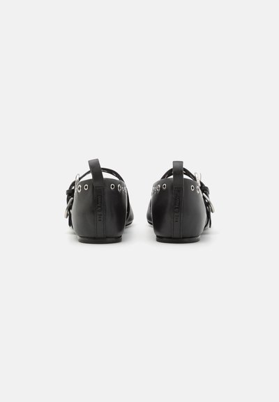 rag & bone SPIRE MARY JANE GROMMETS - Baletkurpes ar siksniņu ap potīti - black