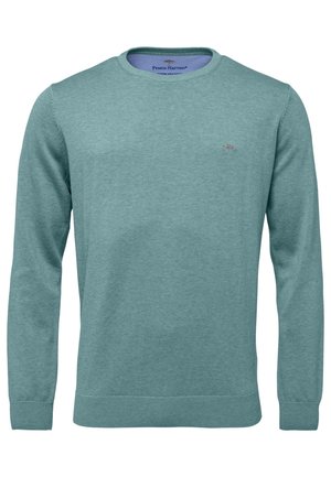 Striktrøje - light green