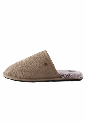 Mules - sand brown