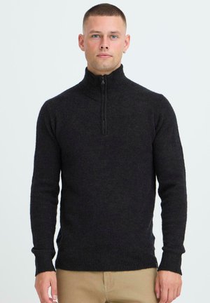 Strickpullover - black
