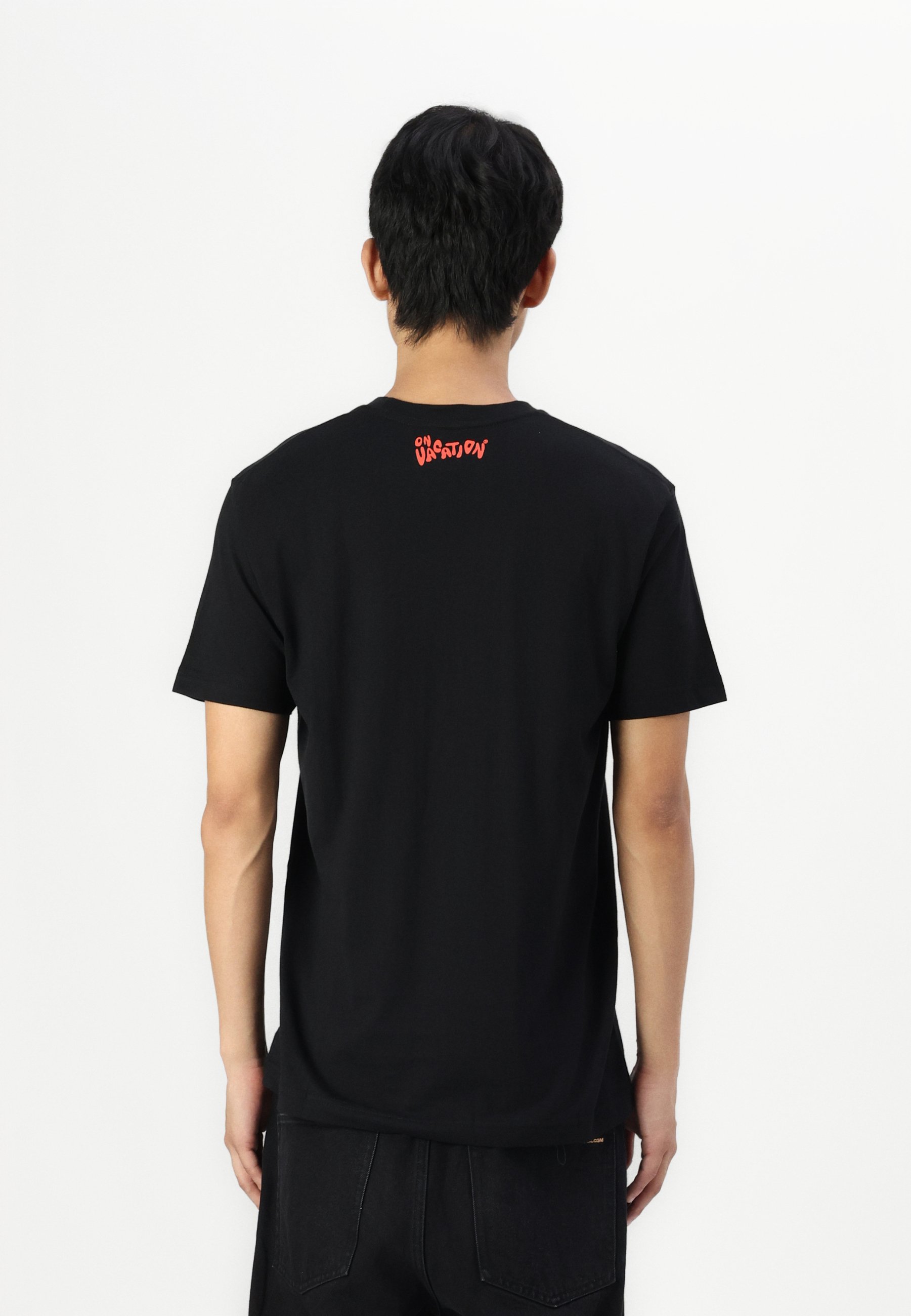 On Vacation ZERP STRESS UNISEX - Print T-shirt - black - Zalando.co.uk