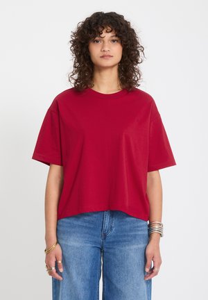 TEE STONE BLANKS UP - T-shirt basique - deep red