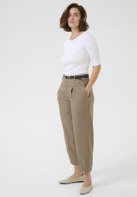 KALISSI - Trousers - brindle cc