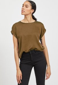 VILA VIELLETTE - Camicetta - braun-2