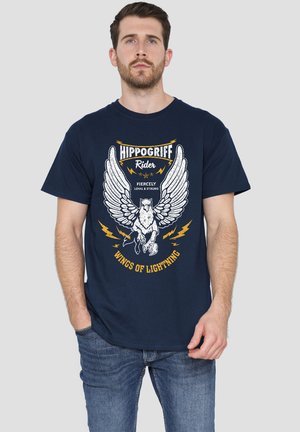 Harry Potter, HARRY POTTER HIPPOGRIFF RIDER - T-Shirt print - dark blue