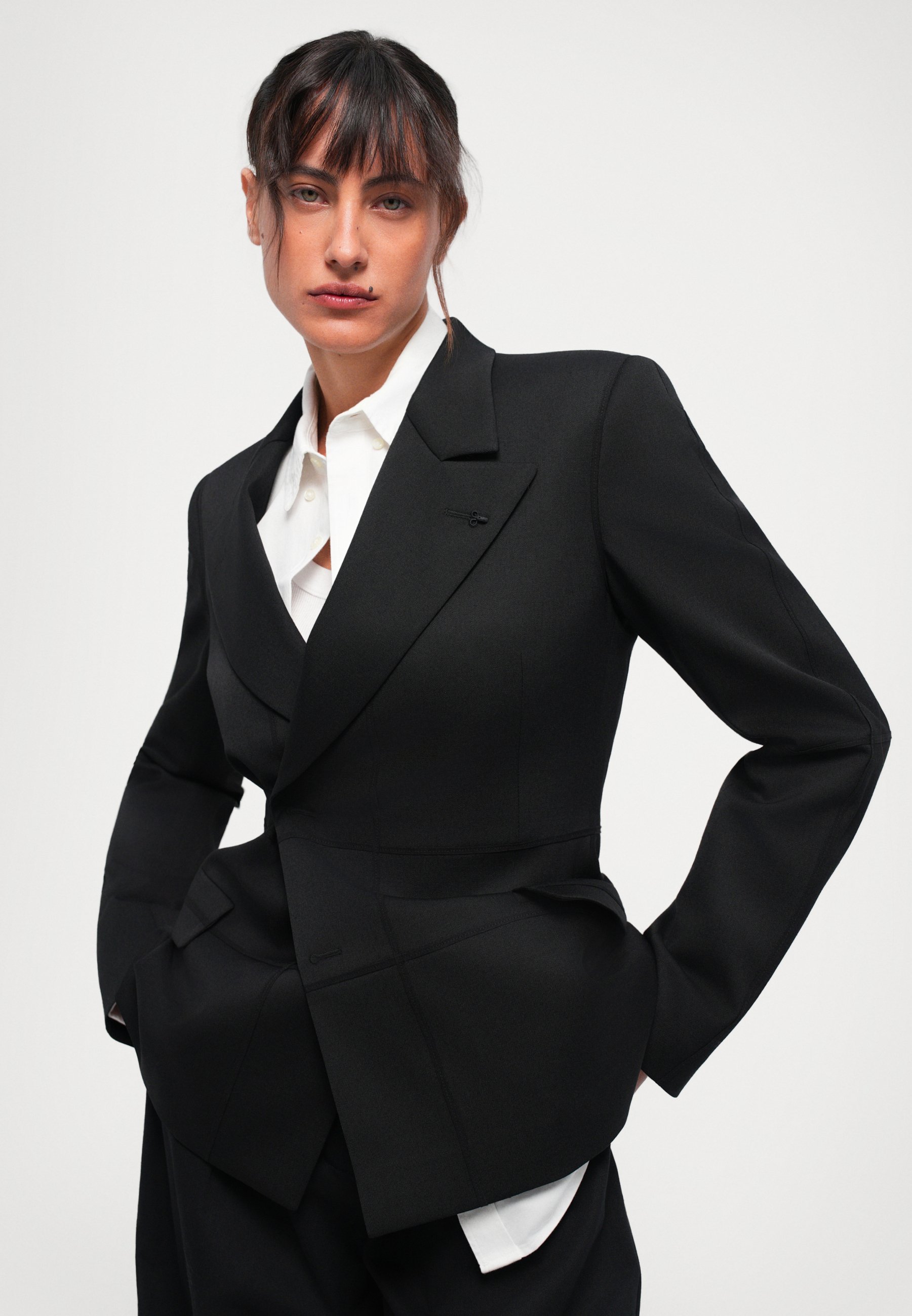 MM6 Maison Margiela JACKET - Blazer - black - Zalando.co.uk