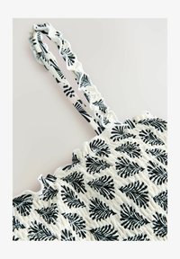Wybrany, cream black fan print