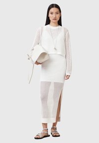 AllSaints MIRO - Neulemekko - chalk white