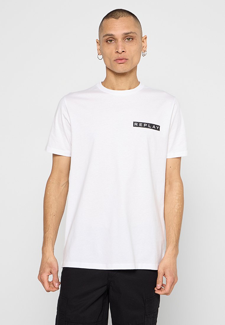 Replay T-shirt print wit