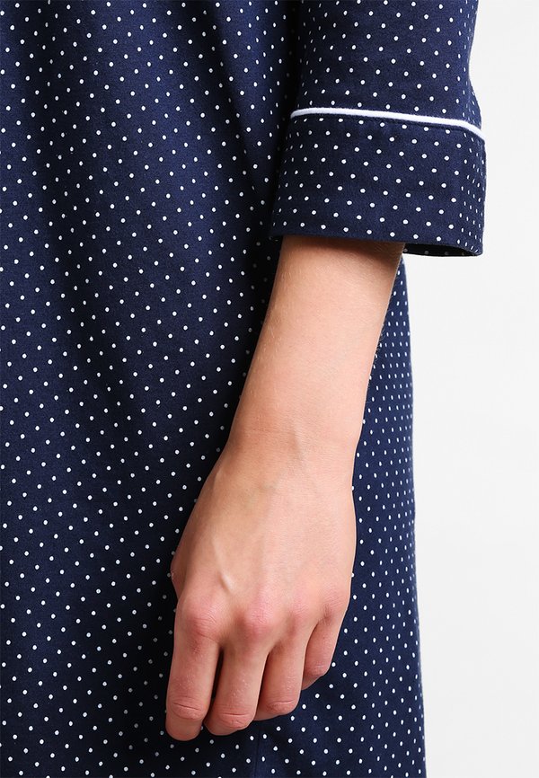 3/4 SLEEVE CLASSIC NOTCH COLLAR SLEEPSHIRT - Nightie3