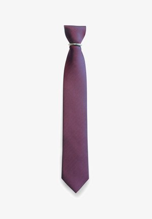 Real Guys, MIT ELEGANTEM PICOTÉ-TUPFEN - Krawatte - lila