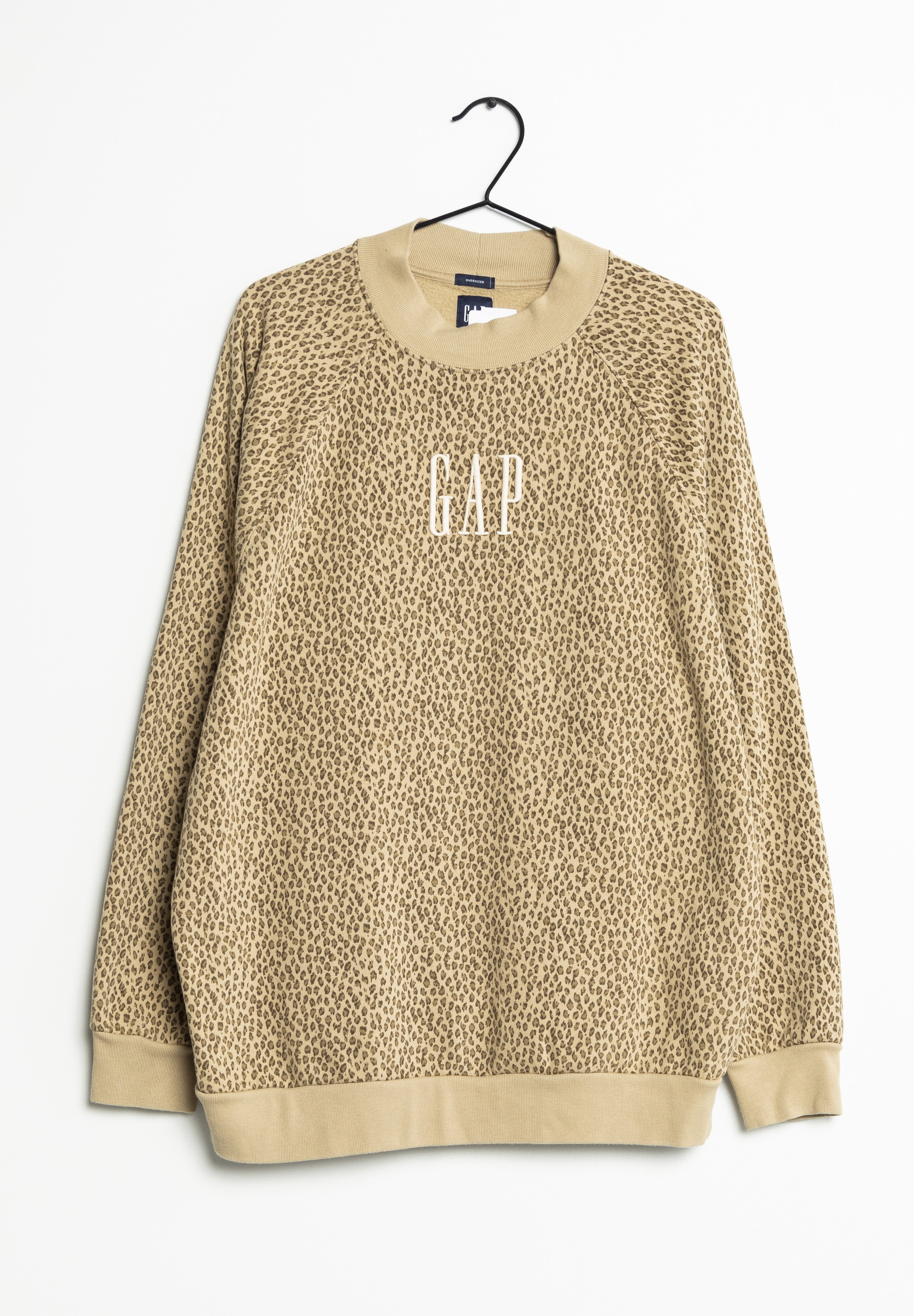 【新品】SAPEurRED LEOPARDHEAD CREWNECK SWEAT Leopard Head Sweatshirt - Vinyl Textured Head- Freehand Stitched
