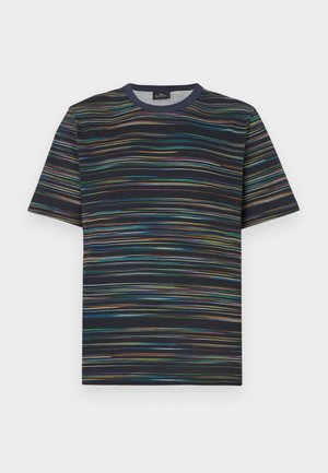 CASUAL FIT - Apdrukāts T-krekls - very dark navy