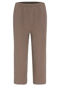 7/8-TRAGEANGENEHME - Trousers - taupe