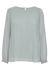 Fransa FRDAJAPLISSE 1 BLOUSE - Bluse - blue flower mix/hellblau | Blusen