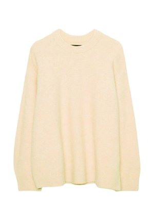 SOFT-TOUCH - Strickpullover - light yellow