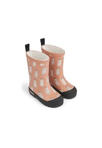 Liewood MASON THERMO RAINBOOT UNISEX - Velingtonai - cat / tuscany rose