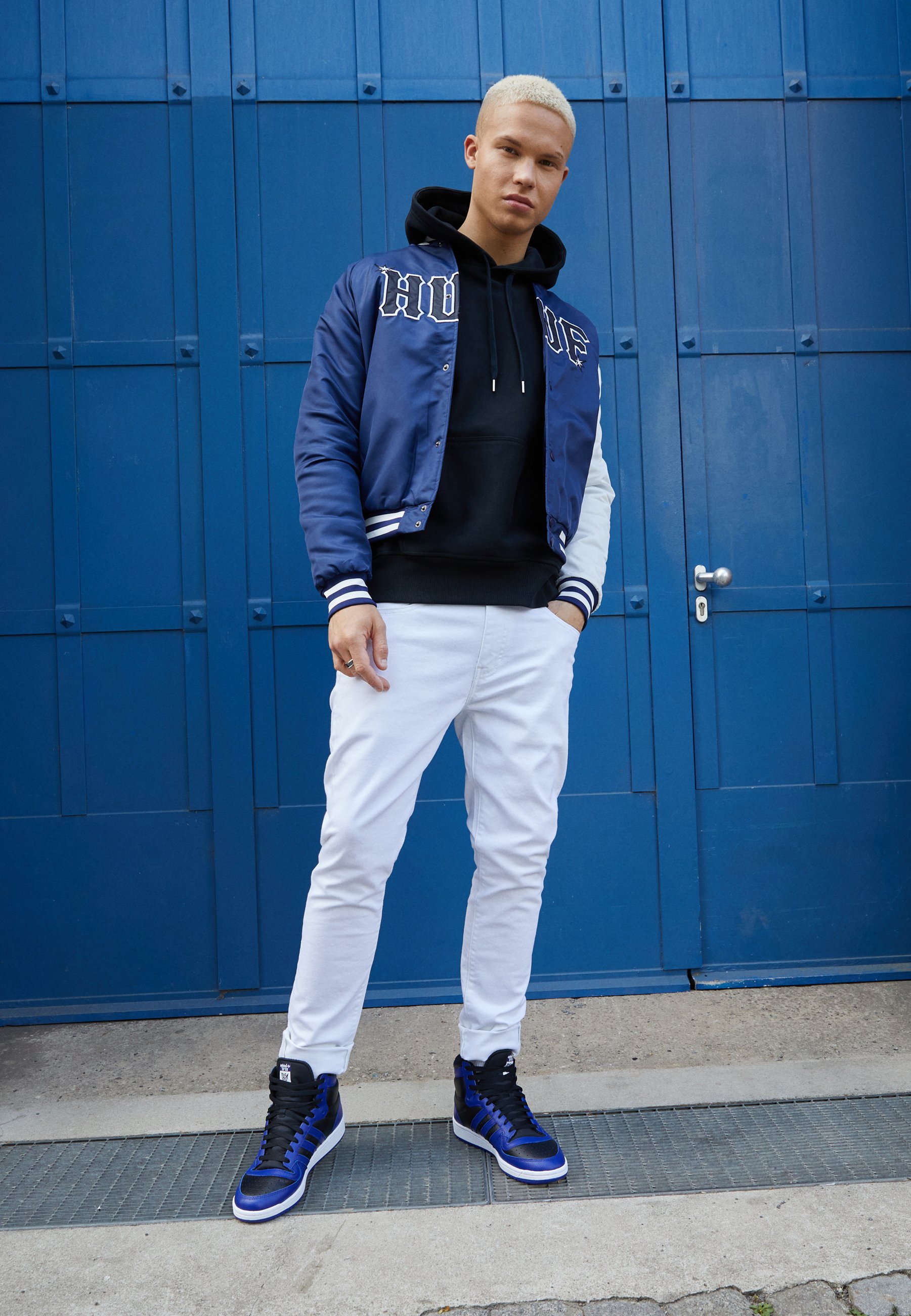 adidas Originals TOP TEN RB UNISEX - Zapatillas altas - core black/legacy  indigo/footwear white/negro - Zalando.es