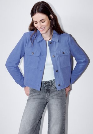 OVERSHIRT IN UNIFARBE - Let jakke / Sommerjakker - blau