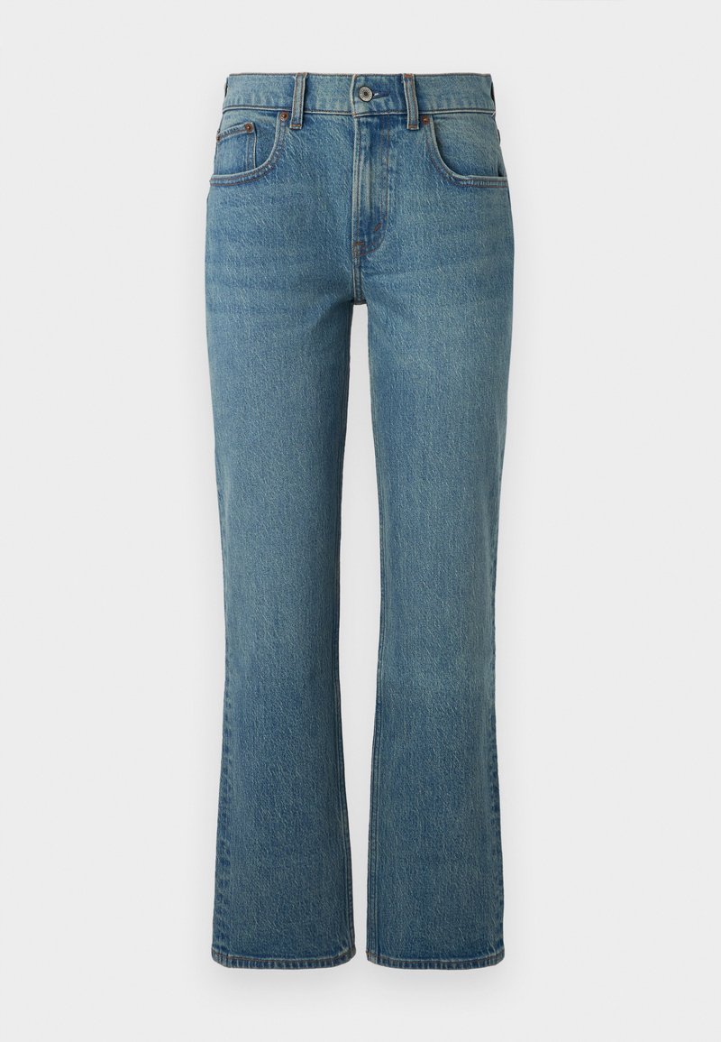 Abercrombie & Fitch Straight leg jeans blauw denim/bluedenim Abercrombie & Fitch Straight leg jeans blauw denim/bluedenim
