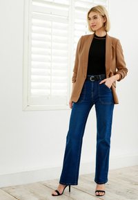 Next SOFT CREPE - Krátky kabát - camel brown
