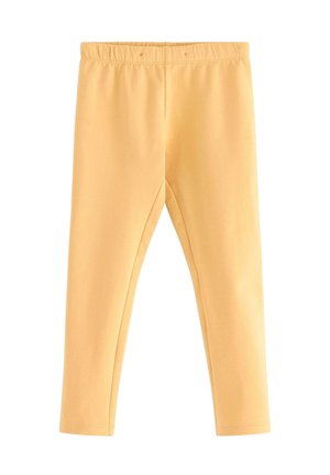 BRUSHED INSIDE SOLID - Leggings - dusty yellow